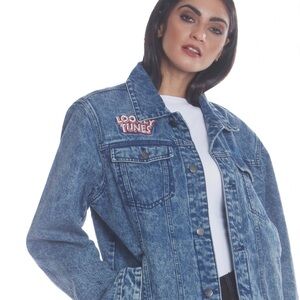 Members Only + looney Tunes, Jean jacket